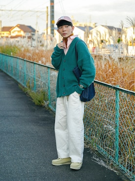 「marka（マーカ）のアイテム」を使った、idakaさん（メンズ・171cm）の冬コーディネート