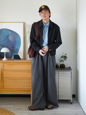 「MERRELL（メレル）のアイテム」を使った、idakaさん（メンズ・172cm）の春コーディネート