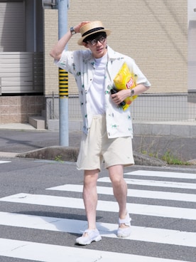 「URBAN RESEARCH Sonny Label（アーバンリサーチサニーレーベル）のアイテム」を使った、idakaさん（メンズ・171cm）の夏コーディネート