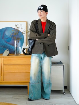 idakaさん（メンズ・172cm）の秋コーディネート