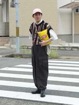 idakaさん（メンズ・171cm）の夏コーディネート