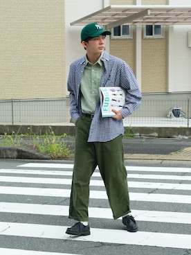 「URBAN RESEARCH Sonny Label（アーバンリサーチサニーレーベル）のアイテム」を使った、idakaさん（メンズ・171cm）の夏コーディネート