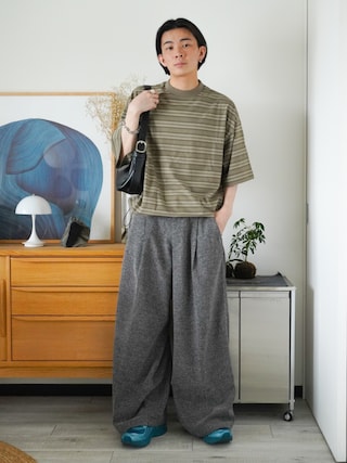 「ASICS（アシックス）のGT-2160 / ジーティー2160（スニーカー）」を使った、idakaさん（メンズ・172cm）の夏コーディネート