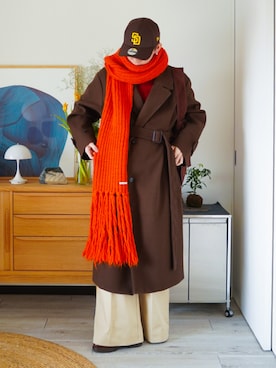 「Paraboot（パラブーツ）のアイテム」を使った、idakaさん（メンズ・172cm）の冬コーディネート