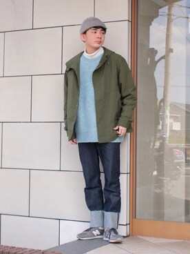 「URBAN RESEARCH Sonny Label（アーバンリサーチサニーレーベル）のアイテム（ジャケット/アウター）」を使った、idakaさん（メンズ・171cm）の春コーディネート