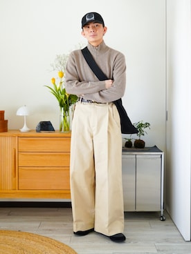 idakaさん（メンズ・172cm）の冬コーディネート