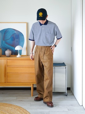 「アイテム（アクセサリー）」を使った、idakaさん（メンズ・172cm）の夏コーディネート