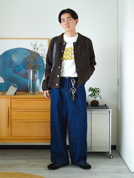 idakaさん（メンズ・172cm）の秋コーディネート