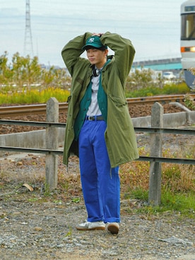 「EDWIN（エドウィン）のアイテム」を使った、idakaさん（メンズ・171cm）の冬コーディネート