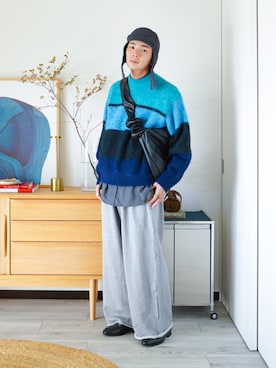 「DAIWA PIER39（ダイワピア39）のアイテム（キャップ）」を使った、idakaさん（メンズ・171cm）の秋コーディネート