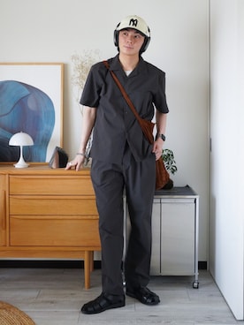 「Paraboot（パラブーツ）のアイテム」を使った、idakaさん（メンズ・172cm）の春コーディネート