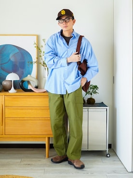 idakaさん（骨格ナチュラル・メンズ・172cm）の秋コーディネート