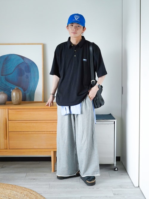 Two tuck sweatpants / 2タックスウェットパンツ(セットアップ可能)