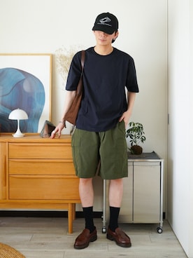 「アイテム（アクセサリー）」を使った、idakaさん（メンズ・172cm）の春コーディネート