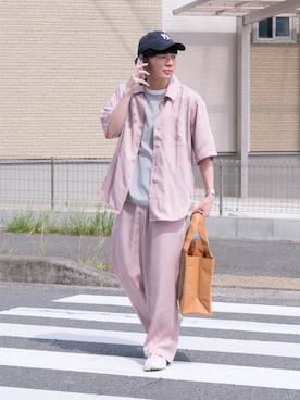 「URBAN RESEARCH Sonny Label（アーバンリサーチサニーレーベル）のアイテム」を使った、idakaさん（メンズ・171cm）の夏コーディネート