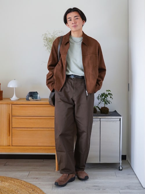 「MERRELL(メレル)の《MERRELL》ジャングル モック レディース(スニーカー)」を使った、idakaさん(メンズ・172cm)の冬コーディネート