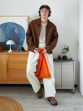 「MERRELL（メレル）のアイテム」を使った、idakaさん（メンズ・172cm）の春コーディネート