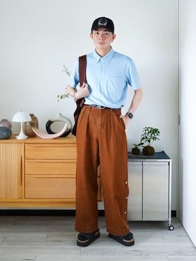 idakaさん（メンズ・172cm）の夏コーディネート
