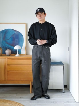 「アイテム（リング）」を使った、idakaさん（メンズ・172cm）の夏コーディネート