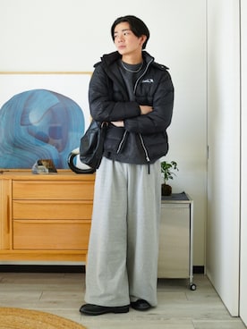 「アイテム（ピアス（片耳用））」を使った、idakaさん（メンズ・172cm）の秋コーディネート