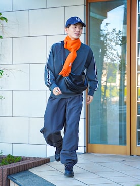 「Paraboot（パラブーツ）のアイテム（その他シューズ）」を使った、idakaさん（メンズ・171cm）の秋コーディネート