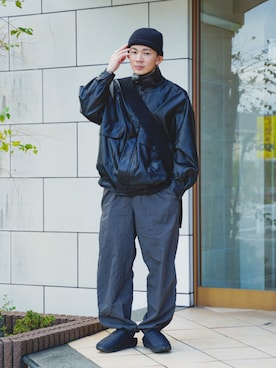「SUBU（スブ）のアイテム」を使った、idakaさん（メンズ・171cm）の冬コーディネート