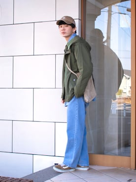 「URBAN RESEARCH Sonny Label（アーバンリサーチサニーレーベル）のアイテム（ジャケット/アウター）」を使った、idakaさん（メンズ・171cm）の春コーディネート