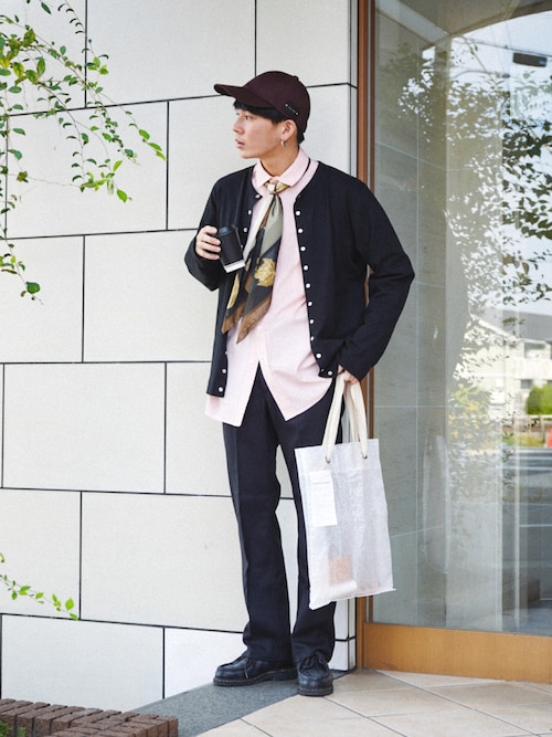 agnes b. カーディガン J000 CARDIGAN カーディガンプレッション