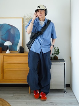 idakaさん（メンズ・172cm）の春コーディネート