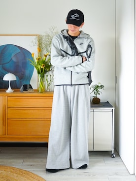 「アイテム（アクセサリー）」を使った、idakaさん（メンズ・172cm）の冬コーディネート