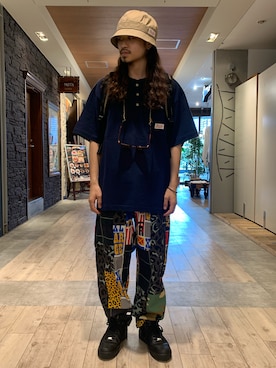 岡崎 航さん(メンズ・162cm)の夏コーディネート