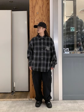 岡崎　航さん（メンズ・162cm）の秋コーディネート