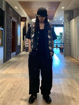 岡崎　航さん（メンズ・162cm）の夏コーディネート