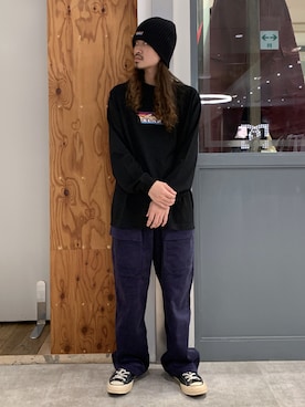 岡崎　航さん（メンズ・162cm）の秋コーディネート