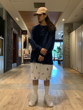 岡崎　航さん（メンズ・162cm）の夏コーディネート