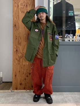 岡崎　航さん（メンズ・162cm）の秋コーディネート