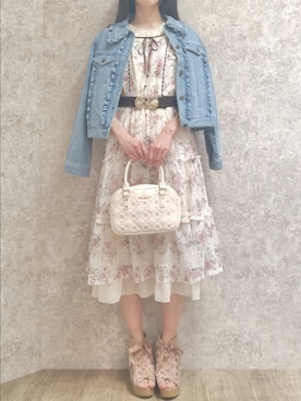 Hanaさん（レディース・168cm）の春コーディネート