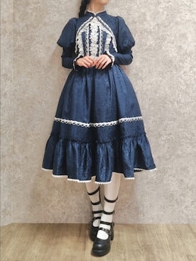 「Chalmiere（シャルミエール）のアイテム」を使った、Hanaさん（レディース・168cm）の春コーディネート