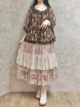 Hanaさん（レディース・168cm）の春コーディネート