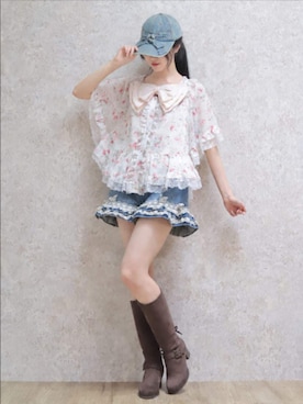 Hanaさん(レディース・168cm)の夏コーディネート
