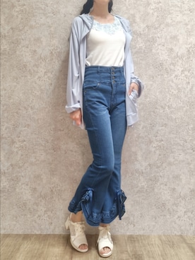 Hanaさん（レディース・168cm）の春コーディネート