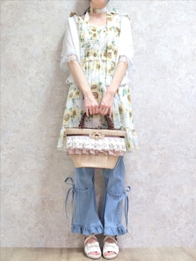 Hanaさん（レディース・168cm）の春コーディネート