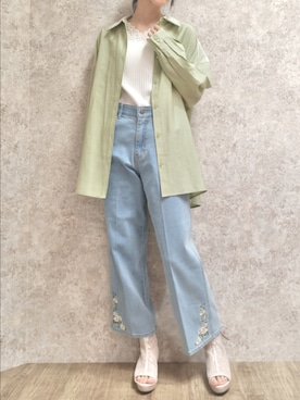 Hanaさん(レディース・168cm)の春コーディネート
