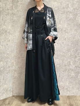 「アイテム（その他アウター）」を使った、Hanaさん（骨格ナチュラル・レディース・168cm）の夏コーディネート
