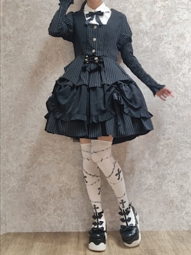 「アイテム（ブルゾン）」を使った、Hanaさん（レディース・168cm）の夏コーディネート
