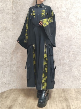 「REZEN（リゼン）のアイテム」を使った、Hanaさん（レディース・168cm）の春コーディネート