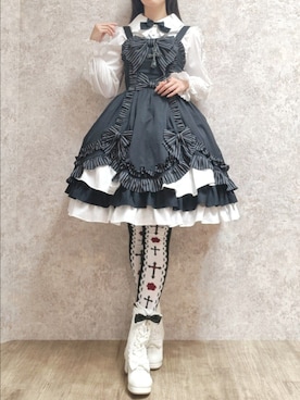 「Chalmiere（シャルミエール）のアイテム」を使った、Hanaさん（レディース・168cm）の秋コーディネート