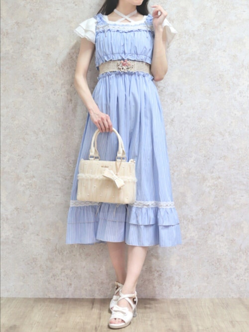 いちご柄インソールサンダル（サンダル）｜axes femme（アクシーズ