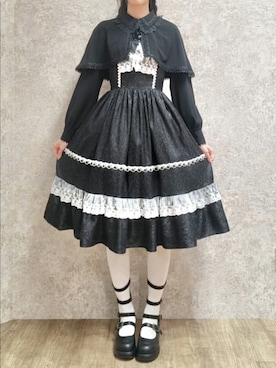 「Chalmiere（シャルミエール）のアイテム」を使った、Hanaさん（レディース・168cm）の冬コーディネート