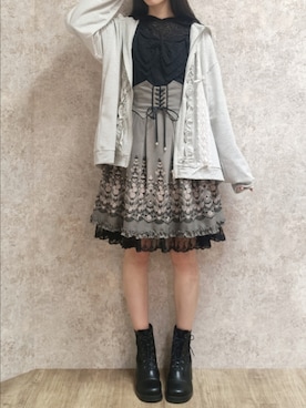 Hanaさん（レディース・168cm）の春コーディネート